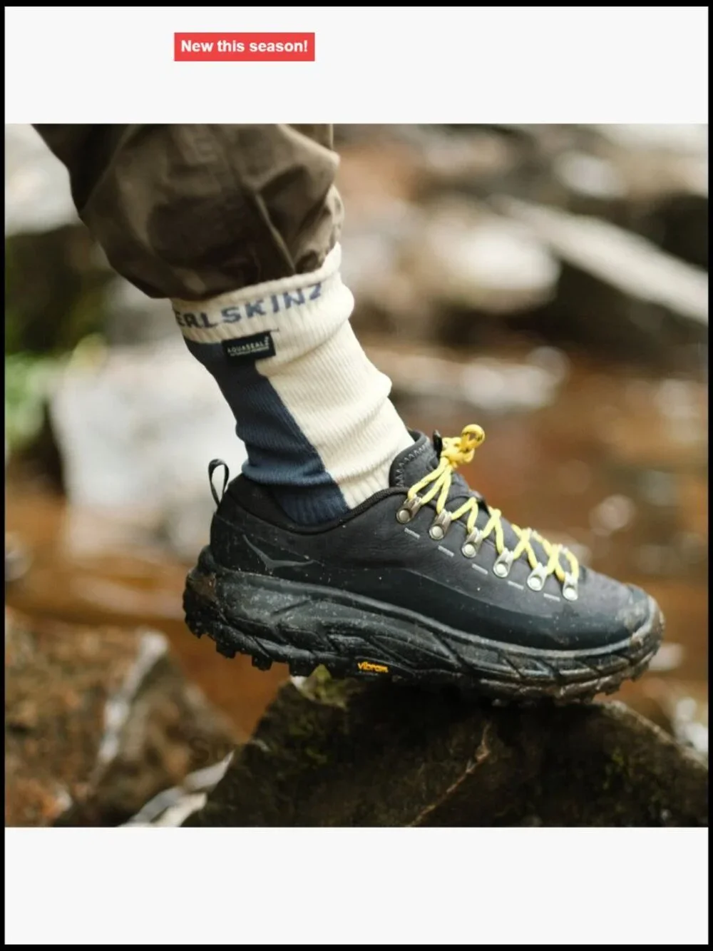 Waterproof Mid Calf Hiking Socks Outdoor Athletic Socks
